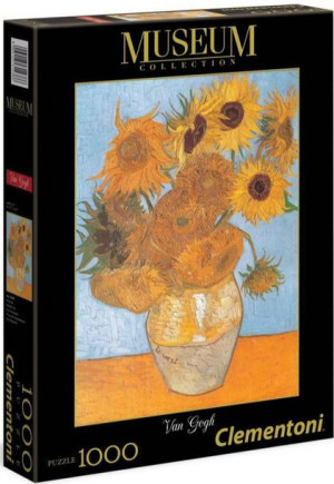 Clementoni Puzzle 1000el Van Gogh Słoneczniki