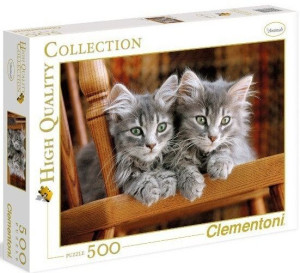 Clementoni Puzzle 500el Kocięta Kotki
