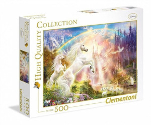 Clementoni Puzzle 500 El Hqc Sunset Unicorns