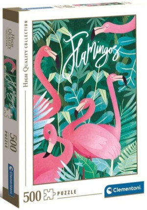 Clementoni Puzzle 500 El Fantastyczne Flamingi