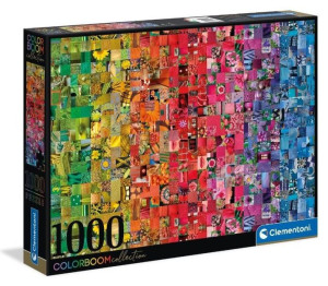 Clementoni Puzzle 1000 El Colorboom Collage