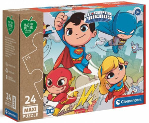 Clementoni Puzzle 24 El Maxi Dc Super Friends