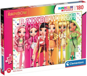 Clementoni Puzzle 180 El Laleczki Rainbow High
