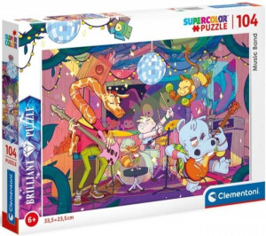 Clementoni Puzzle 104el Brilliant Music Band