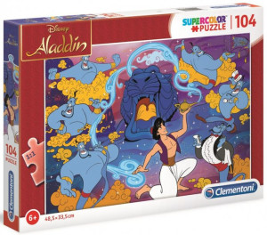 Clementoni Puzzle 104 El Maxi Aladyn Super Color