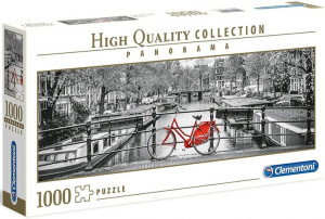 Clementoni Puzzle 1000 El Amsterdamski Rower