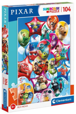 Clementoni Puzzle 104 El Pixar Party Bajki