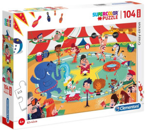 Clementoni Puzzle 104 El Maxi Szalony Cyrk