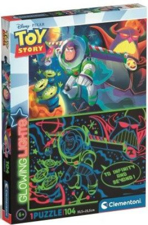 Clementoni Puzzle 104 El Glowing Toy Story