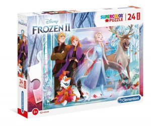 Clementoni Puzzle 24el Super Kolor Kraina Lodu 2