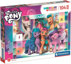 Clementoni Puzzle 104 El My Little Pony Maxi