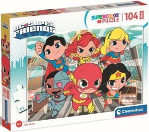 Clementoni Puzzle 104 El Maxi Dc Comics