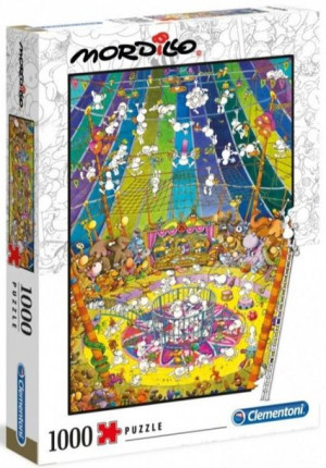 Clementoni Puzzle 1000 El Mordillo The Show