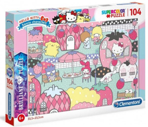 Clementoni Puzzle 104 El Brilliant Hello Kitty