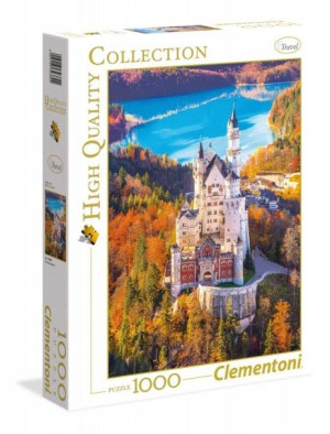 Clementoni Puzzle 1000el Zamek Neuschwanstein