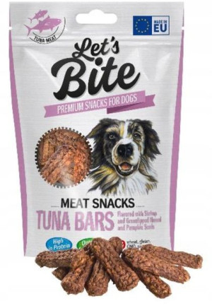 Brit Let's Bite Meat Snack 80g Tuna Bars