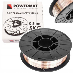 Drut Spawalniczy 0,8 Mm 5 Kg Szpula Do Spawania