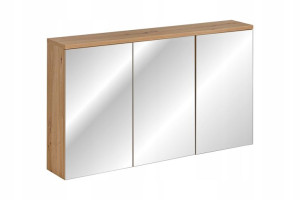 Szafka łazienkowa SAMOA WHITE 845 z lustrem 120 CM