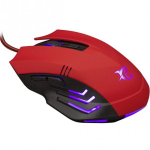 WhiteShark Mysz gamingowa HANNIBAL-2 czerwona, LED