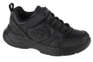 Skechers Glimmer Kicks - School Struts 81445L-BBK 30