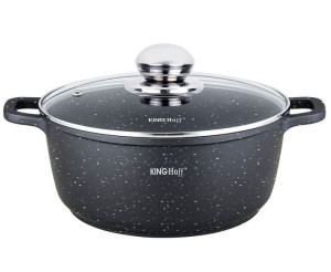 Garnek Z Powł. Marmur. 5.6l 26cm Kinghoff Kh-1596