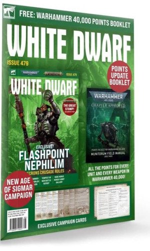 Warhammer White Dwarf nr 479 sierpień 2022
