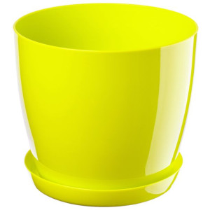 Doniczka Osłonka Z Podstawką Donica 12cm Kolory