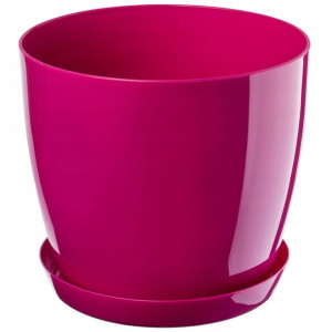 Doniczka Osłonka Z Podstawką Donica 14cm Kolory