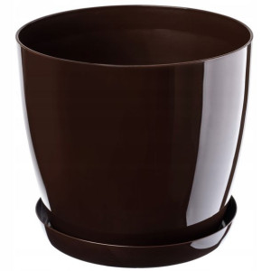 Doniczka Osłonka Z Podstawką Donica Kolory 18cm