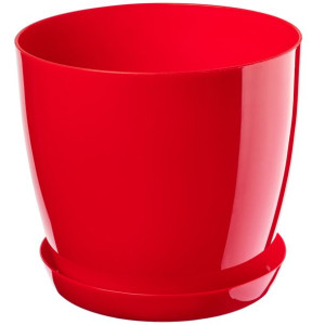 Doniczka Osłonka Z Podstawką Donica Kolory 18cm