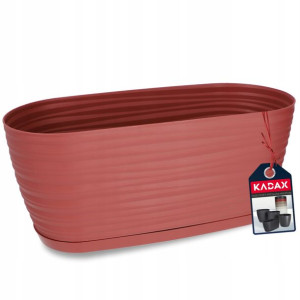 Doniczka Osłonka Z Podstawką Donica Kolory 27cm