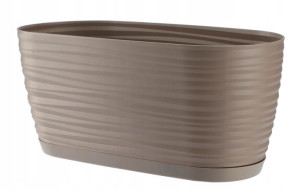 Doniczka Osłonka Z Podstawką Donica Kolory 27cm