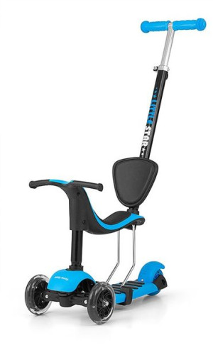 2w1 Rowerek Biegowy + Hulajnoga Little Star Blue