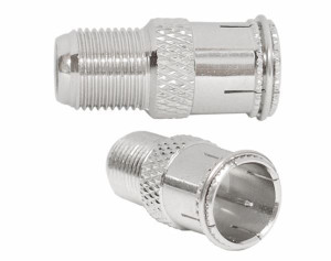 Adapter F SZYBKOZŁĄCZKA / gniazdo F PROSTA