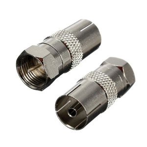 Adapter Rf-gniazdo / F-wtyk - 4 Szt !!!