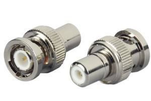 Adapter BNC wtyk / RCA gniazdo