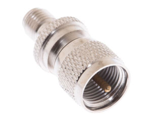 Adapter SMA gniazdo / miniUHF wtyk