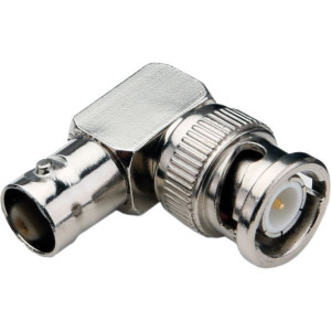 Adapter Bnc-wtyk / Bnc-gniazdo Kątowy