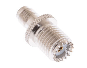 Adapter SMA gniazdo / miniUHF gniazdo