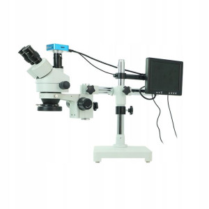 Mikroskop Stereoskopowy Kamera 16mp Hdmi Usb Lcd