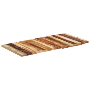 Prostokątny blat stołowy, 60x120 cm, 25-27 mm, drewno z odzysku