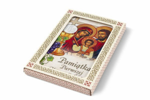 Pamiątka I Komunii Świętej - Ceramika drewniana