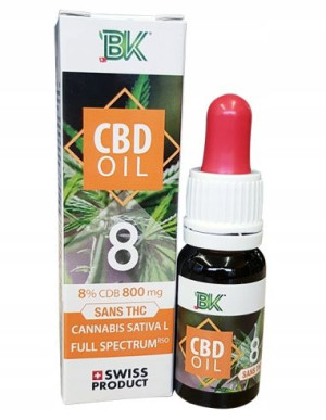 Biokonopia Olejek CBD 8% Full Spectrum 10ml