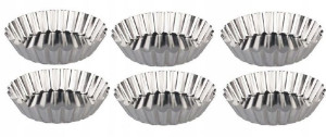 Foremki Do Tartaletek Babeczek Metal 10cm 6 Szt.