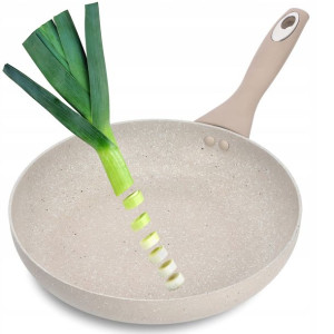 Patelnia Indukcyja Głęboka Nieprzywierająca 26 Cm