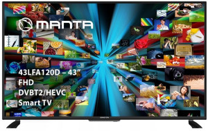 Telewizor Manta 43LFA120D 43'' WiFi SmartTV LED