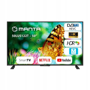 Telewizor Manta 50LUS122T 50'' UHD SmartTV DVB-T2