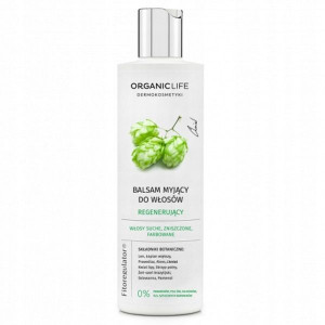 Organic Life Balsam myjący do włosów Regenerujący zielona herbata 250g