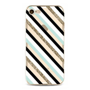 Etui Na Telefon Iphone 5/5s - Black Mint Glitter Etui16wz11
