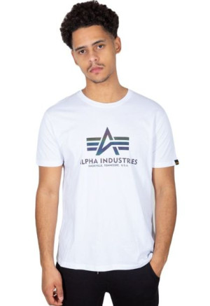 Alpha Industries Basic T Rainbow Ref. 100501RR-09 XL